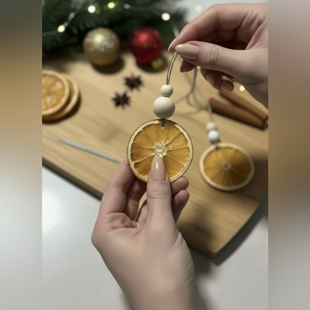 FREE Custom Label + Gift Wrap | DIY Dried Orange Ornament Kit š | 12 Count Set - Picture 5 of 16
